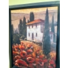 Image 1 : This artwork is a framed print titled "L'Italia Fa Sognare" by artist Mauro Cellini. 
It features a 