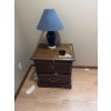 Image 9 : This vintage-style wooden dresser features ornate carved drawer fronts, brass-colored handles, and a