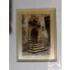 Image 3 : framed, hand-colored etching titled "Rathausportal" (City Hall Portal) by the German artist Ernst Ge
