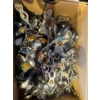 Image 1 : large collection of vintage souvenir spoons, likely made of silver-plated metal, stainless steel, or