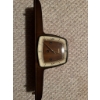 Image 2 : Junghans mantel clock with a wooden case and a geometric, angled face. Features gold tone hands, num