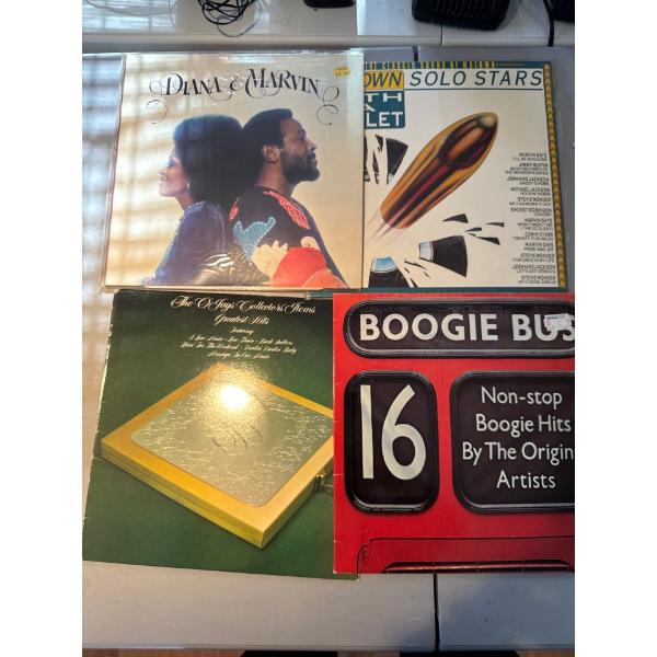 Records, set of four.