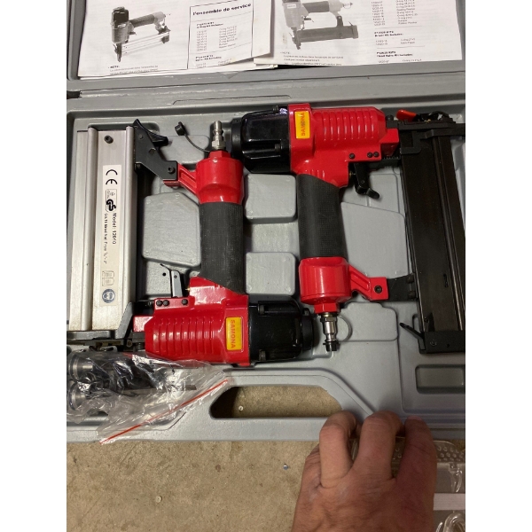  Simona air nailers brand new set in inbox 2 inch GA Brad, nailer and half inch inch and a half Brad