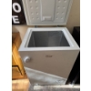 Image 1 :  Master Chef chest freezer,  3.5 cubic foot model based on similar listings. 
Type: Compact chest fr
