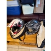 Image 3 :  Polaris branded motocross helmets, specifically designed for off-road dirt bike riding or snowmobil