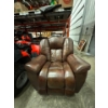 Image 1 : Very nice lazy boy reclining rocking leather chair. Swivels