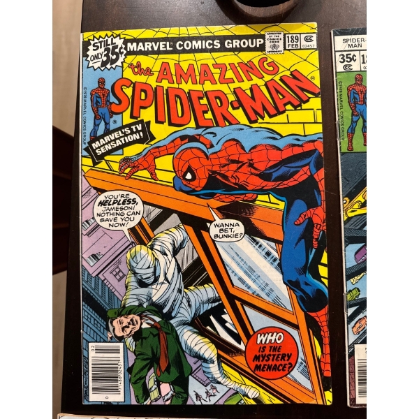 The Amazing Spider-Man comic book #193, published by Marvel Comics Group in June 1979. 