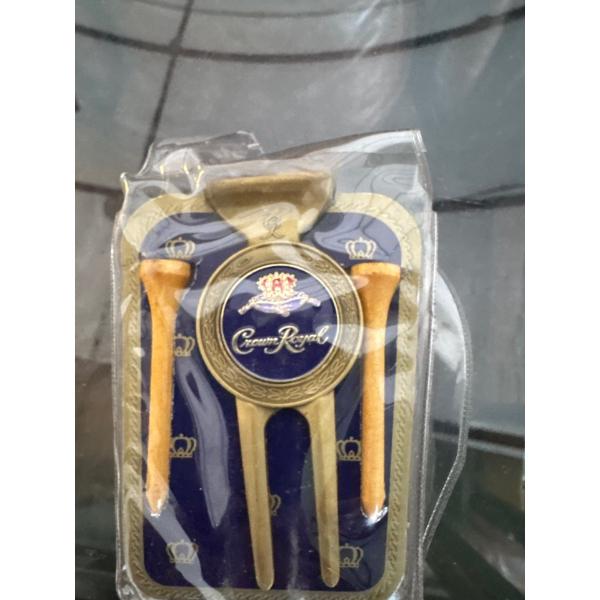 GOLF TEES CROWN ROYAL SET