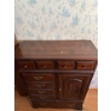 Image 4 :  Wooden dresser all contents included very nice 40 1/2 inches long by 17 1/2 inches by 53 1/4 tall d