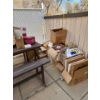 Image 2 : Project table all boxes there’s glassware books, unknown items treasure seeker