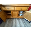 Image 1 : All contents of cabinet China cabinet in bottom included.