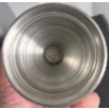 Image 3 : This item is a vintage German SKS 95% Zinn (Tin) Pewter Goblet featuring an embossed countryside sce
