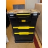 Image 2 : Stanley mobile tool chest, detachable top with handle 22 inches wide by 12 inches deep by 30 inches 
