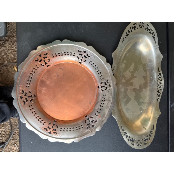 COPPER SERVING TRAYS