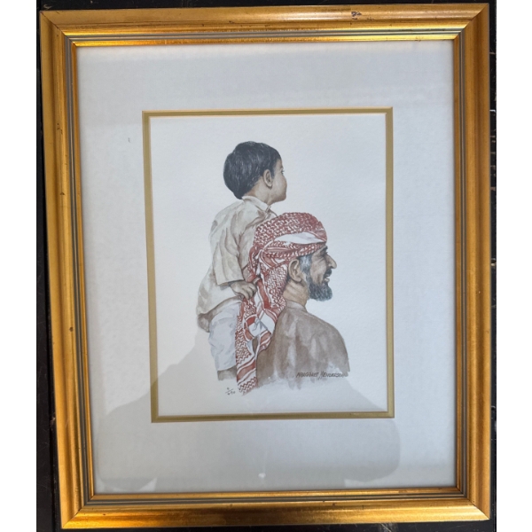  framed art print titled "Ladies Dancing," numbered 32/250, and signed by artist Susan Napole.