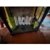 Image 1 : Fourth shelf, all contents included, Garnier Fructis Sleek and Shine conditioner, Dove Shampoo, Dove
