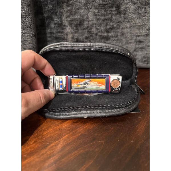  Decorative collectible knife from the Franklin Mint,  produced as part of a themed set. 
Design: Th