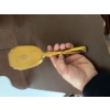Image 6 : Gold-tone decorative hairbrush featuring ornate detailing on the back and handle and synthetic brist