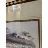 Image 2 : framed lithograph print titled "Ramla, ancient Arimathea," created by Louis Haghe after a drawing by