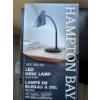 Image 1 : Two Hampton Bay LED desk lamps, black finish, one brand new in box, and one brand new out of box