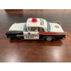 Image 3 :  Vintage tin litho 1958 Mercury Police Car toy, likely manufactured in Japan by companies like Yonez