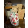 Image 1 :  Angel tree, topper, teddy bear and Avon illuminated pumpkin