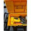 Image 1 : Brand new toolbox with power stapler staples, hand stapler, and multiple fasteners.