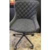 Image 2 : Two Armless Swivel Office Chairs & One Jysk Pebringe Office Chair