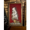 Image 2 :  Velvet Sales paintings first one is the all black one is 16 wide by 20 tall the second one in red i