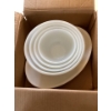 Image 3 : These are vintage Fire-King white milk glass swirl mixing bowls from Anchor Hocking. These popular c