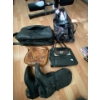 Image 1 : Female, cowboy boots and various leather bags