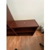 Image 3 : Very nice bookshelf and side bookshelf 71 1/2 inches long by 28 inches wide by 12 1/2 inches deep an