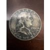 Image 5 : 1961-D Franklin Half Dollar minted in Denver. Composed of 90% silver with the obverse featuring Benj