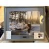 Image 1 :  framed limited edition wildlife print titled "Winter Wolves". 
