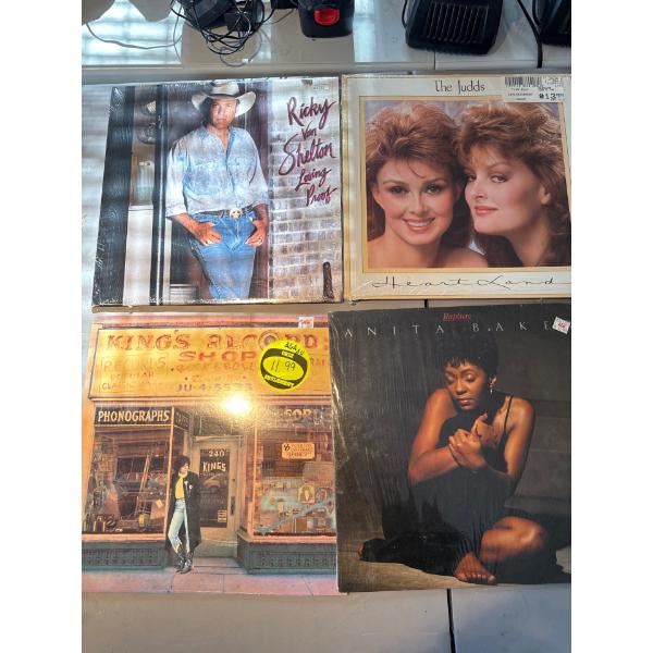 Records, set of four.