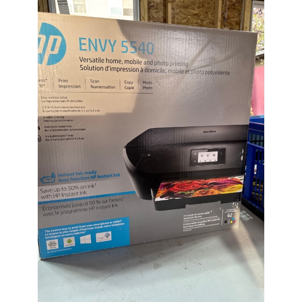 Brand new in box HP Envy 5540 versatile home printer