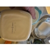 Image 12 : Corning were set and milk containers full of brand new utensils. Lot one nineteen.