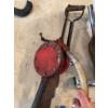Image 2 : Rotary hand pump featuring a Bonar-Hypro 3151 pump head, attached hose, handle, and connecting hardw