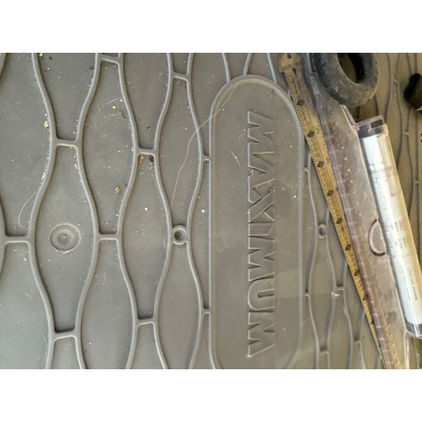 workbench with power outlets. MasterCaft maximum. 34 inches long by 19 inches wide by 22 inches tall