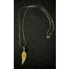 Image 1 : 18k Gold Chain w/ Four Leaf Clover Pendant  16" long 2.48 grams