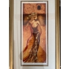 Image 1 : framed limited edition giclée print titled "Venetian Rhapsody I" by artist Charlotte Atkinson. 
