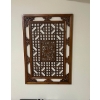 Image 1 : Chinese Lattice Wood Panels with Longevity Motif, 19.5" x 57.5" Each