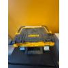 Image 1 : Very nice, heavy duty DeWalt battery charger toolbox, full of screws and a charger base