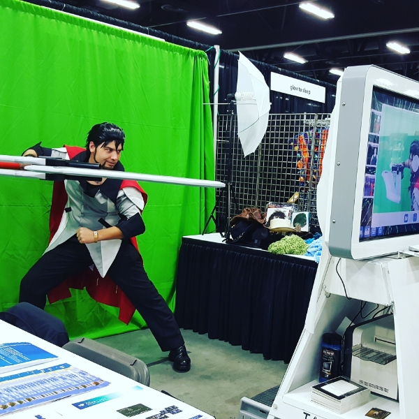 TapSnap Phototainment Photo Booth With Canon Camera and Printer
