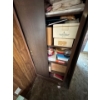 Image 3 : Filing cabinet full of boxes, puzzles, globes, unknown items, linen, books, metal filing cabinet. 30