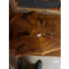Image 2 : Knotts, Burberry Farm Ghost Town, serving dish and beautiful. British Columbia carved nodded wood cr