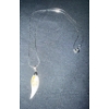 Image 2 : 18k Gold Chain w/ Four Leaf Clover Pendant  16" long 2.48 grams