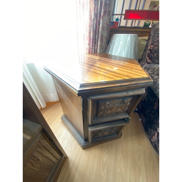  Hexagon stand 26 inches diameter by 24 inches high all contents inside included