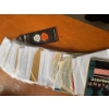 Image 2 : 45 RPM vinyl records with sleeves, Decca Waltzland by Guy Lombardo, and a package of 45 RPM spindle 