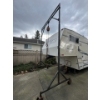 Image 1 : Heavy duty hoist adjustable. Five ton crane attached. Eight feet diameter inside by 13 feet high